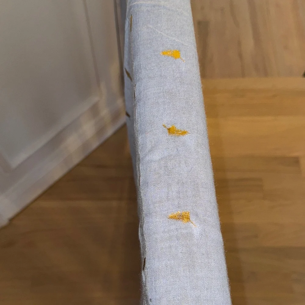 Blue and Gold Women's Scarf
